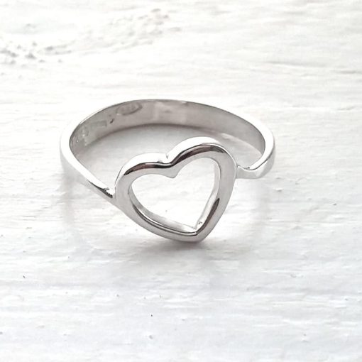 Anello con cuore - immagine 2