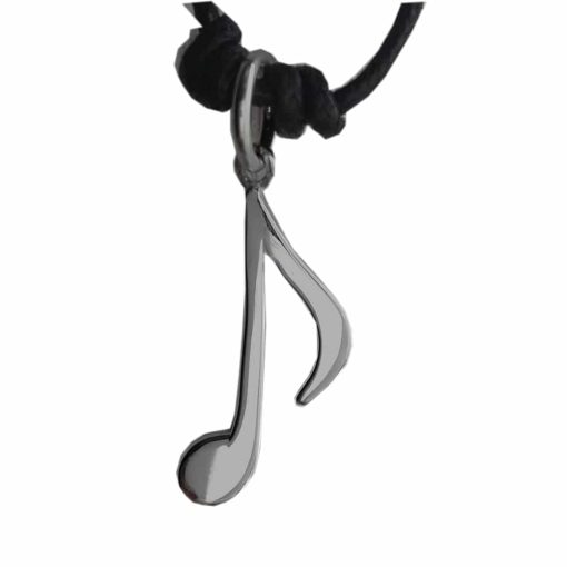 Ciondolo nota musicale in argento 925 - immagine 4