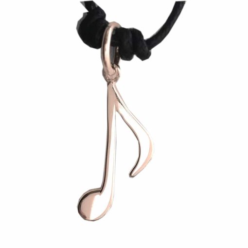 Ciondolo nota musicale in argento 925 - immagine 3