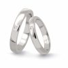 Coppia di fedi in argento 925 con diamanti naturali