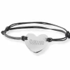 Braccialetto con cuore personalizzato