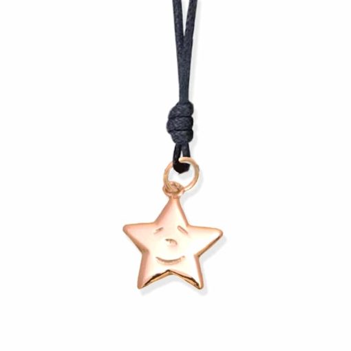 Ciondolo stellina in oro 9 Carati - immagine 3