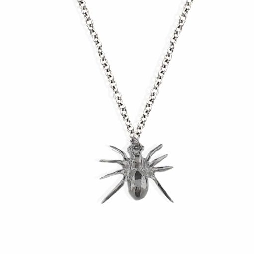 Collana in argento con ciondolo ragnetto - immagine 2