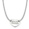 Collana ciondolo cuore personalizzato