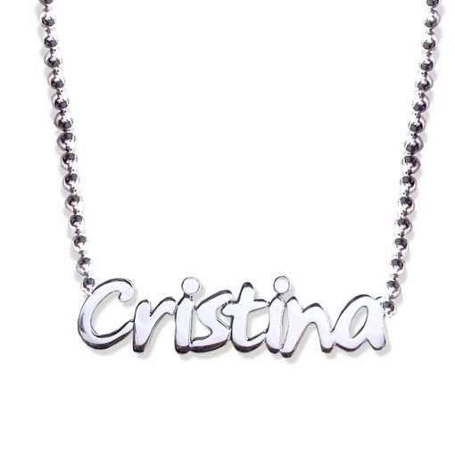 collana con nome