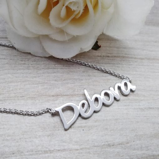 Collana in argento con nome - immagine 3