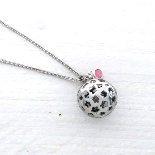 collana con ciondolo chiama angeli