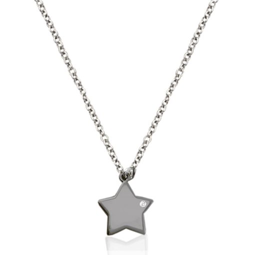 Collana con ciondolo a forma di stella e Cubic Zirconia - immagine 3