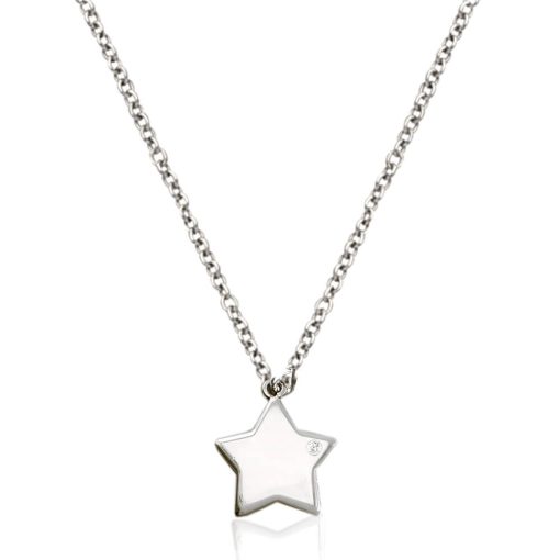 Collana con ciondolo a forma di stella e Cubic Zirconia