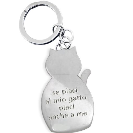 Portachiavi gattino personalizzabile