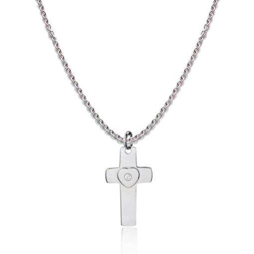 croce con diamante