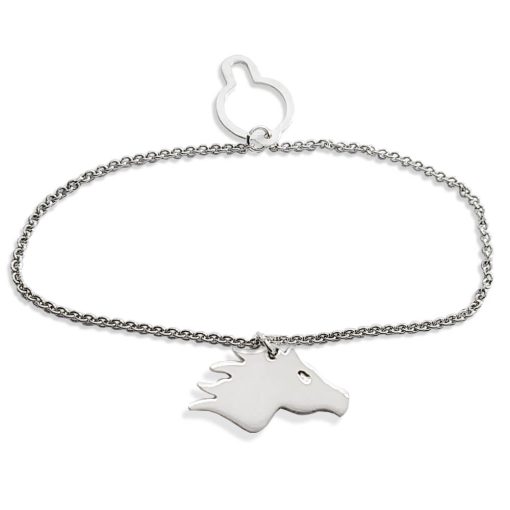 Fermacravatta con catenella in argento 925
