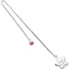 Segnalibro in argento 925 con cristallo idea regalo nonna