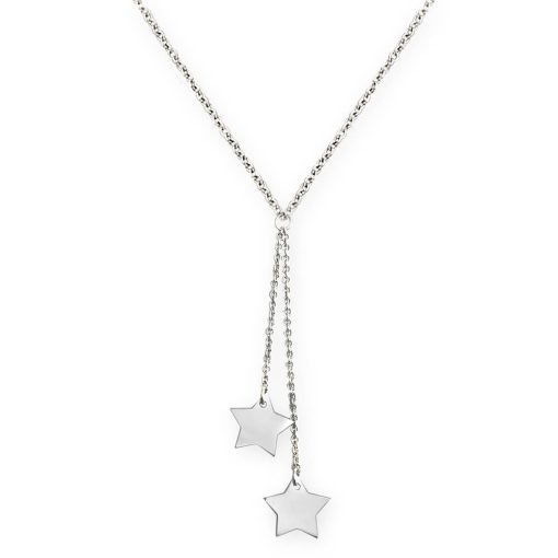 Collana in argento 925 con stelle pendenti