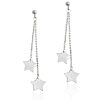 Orecchini con stelle pendenti