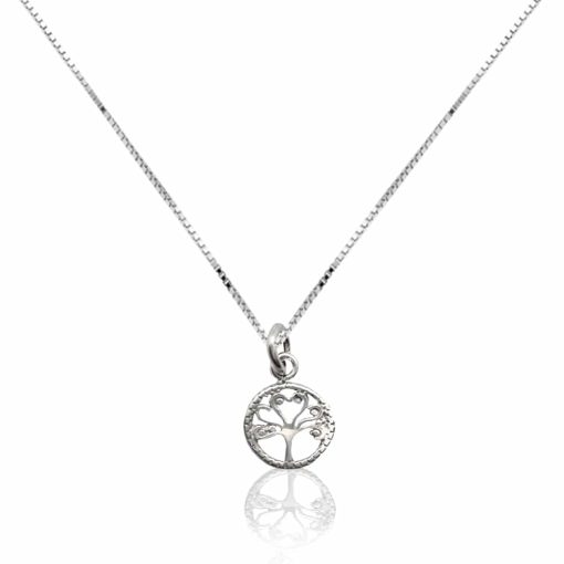 Collana con ciondolo Albero Della Vita in argento 925