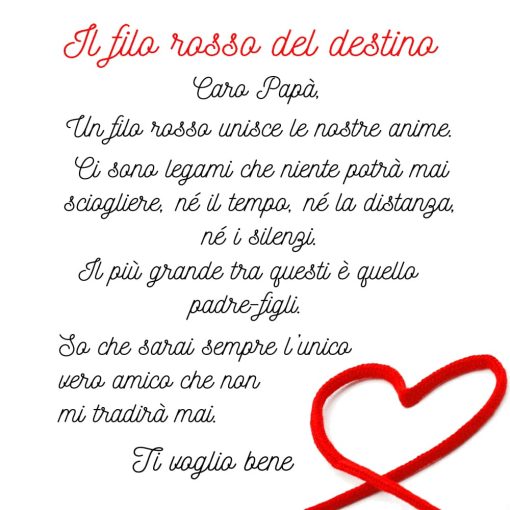 Braccialetti filo rosso del destino Speciale Festa del Papà - immagine 5