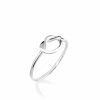 Anello nodo amore amicizia in argento 925