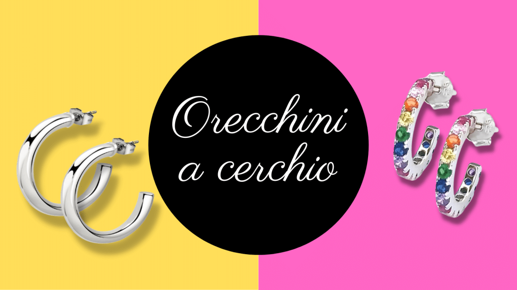 orecchini a cerchio