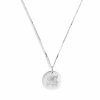 Collana in argento 925 con ciondolo Rosa