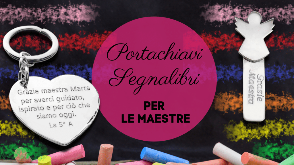 Portachiavi per le maestre