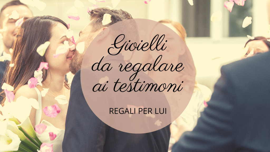 Regalo per i testimoni di nozze