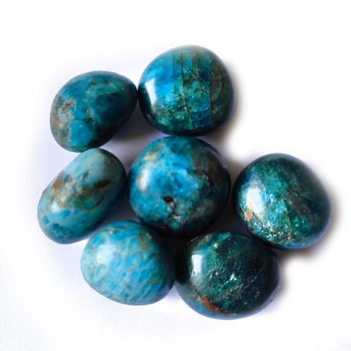 Apatite naturale burattata