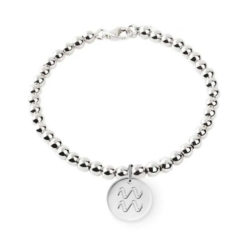 Bracciale con segno zodiacale in argento 925