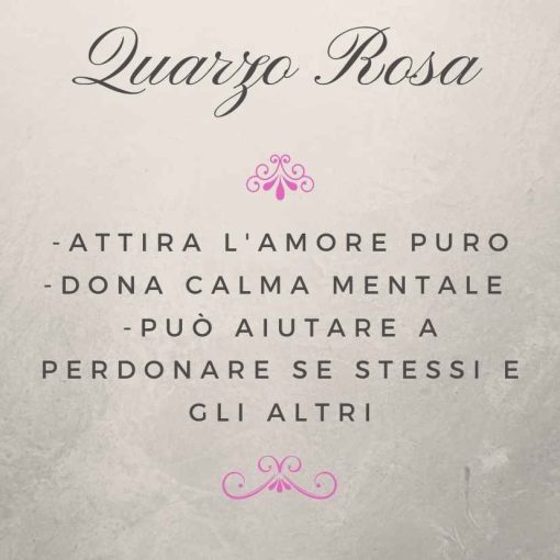 Quarzo Rosa Burattato