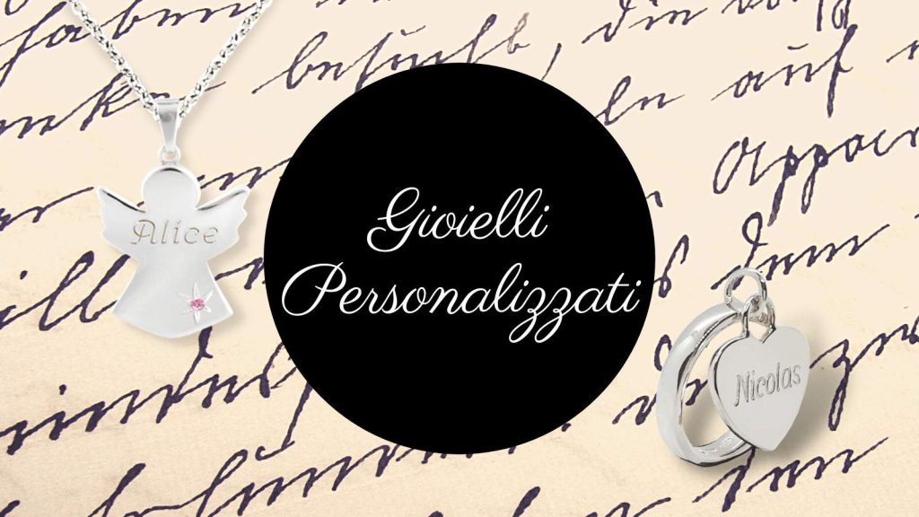 Gioielli personalizzati in argento