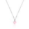 Collana con ciondolo cuore smaltato