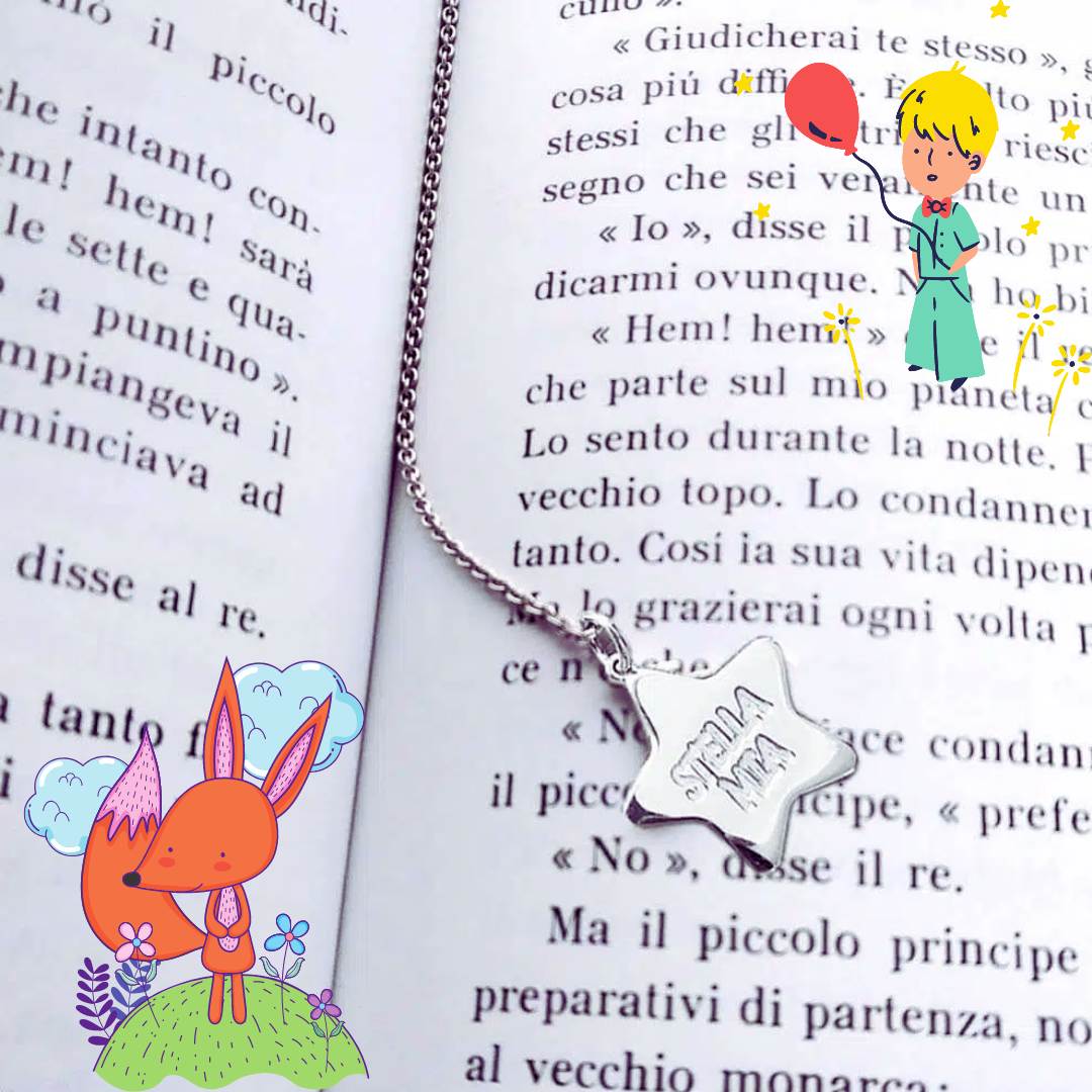 segnalibro in argento personalizzato