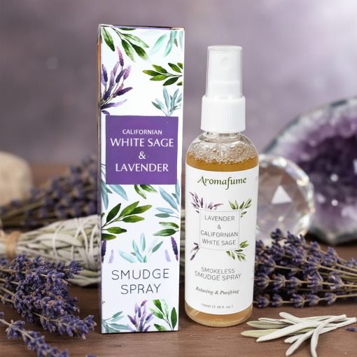 Profumatore spray per ambiente alla Salvia Bianca e Lavanda