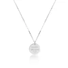 Collana in argento Grazie Maestra