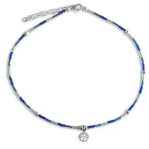 Collana con perline colorate Albero della Vita