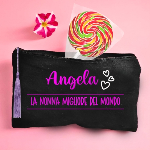 Pochette personalizzata regalo per la nonna