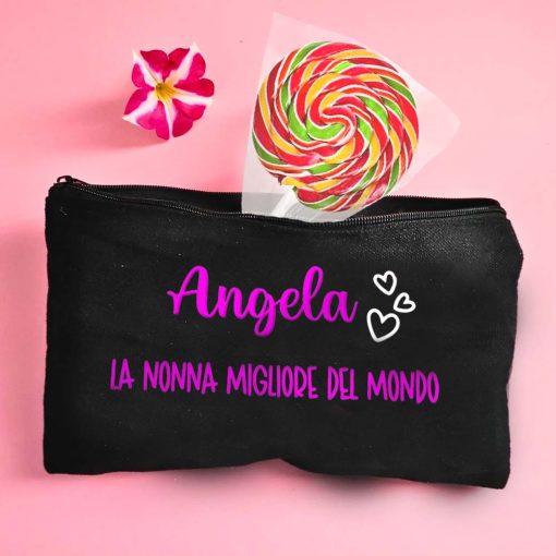 Pochette personalizzata regalo per la nonna