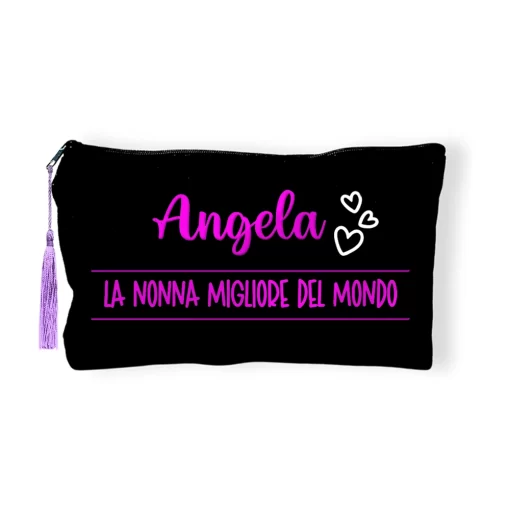 Pochette personalizzata regalo per la nonna
