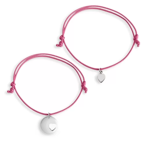 Braccialetti Cuore per Nonna e Nipote