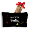 Pochette personalizzata con matita regalo per la maestra