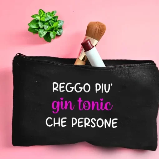 Pochette nera Gin Tonic