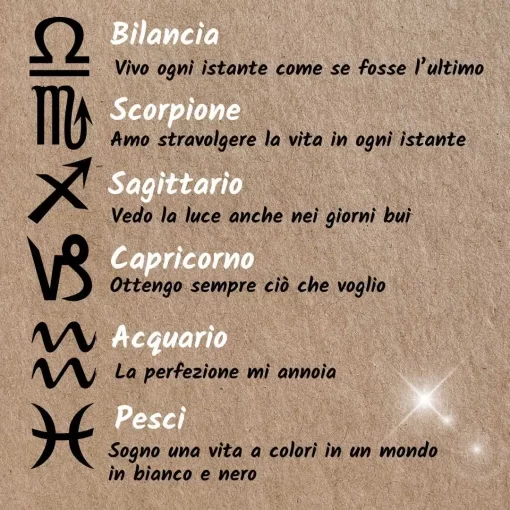 caratteristiche segni zodiacali