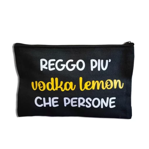 Pochette nera Vodka Lemon