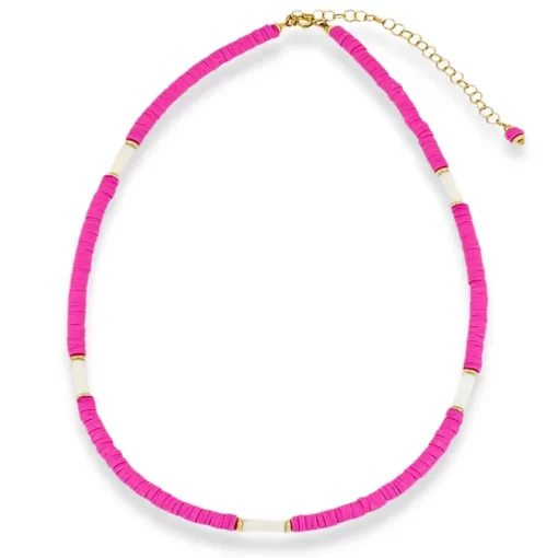 Collana Choker in argento con dettagli in Madreperla