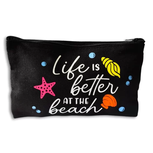 Pochette nera per la Spiaggia