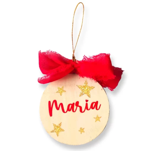 Decorazione di Natale Personalizzata in Legno - immagine 3