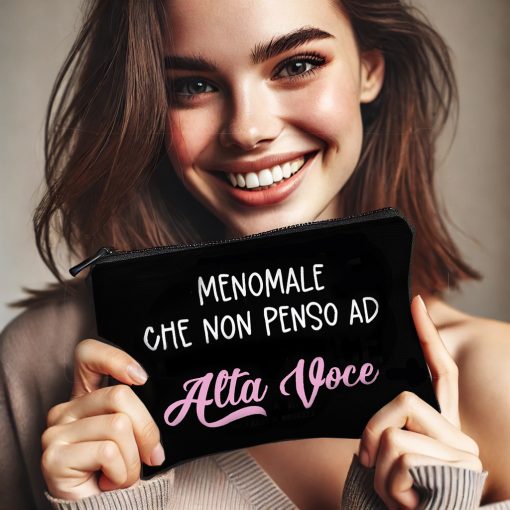 Pochette Astuccio Multiuso Menomale che