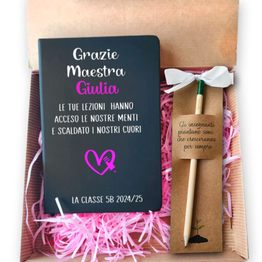 Box Regalo Personalizzata per la Maestra