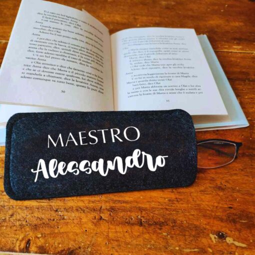 Astuccio Portaocchiali Regalo per il Maestro