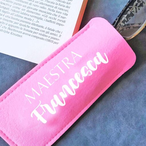 Astuccio Portaocchiali Regalo per la Maestra